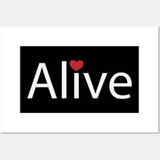 Alive fun creative design Posters and Art